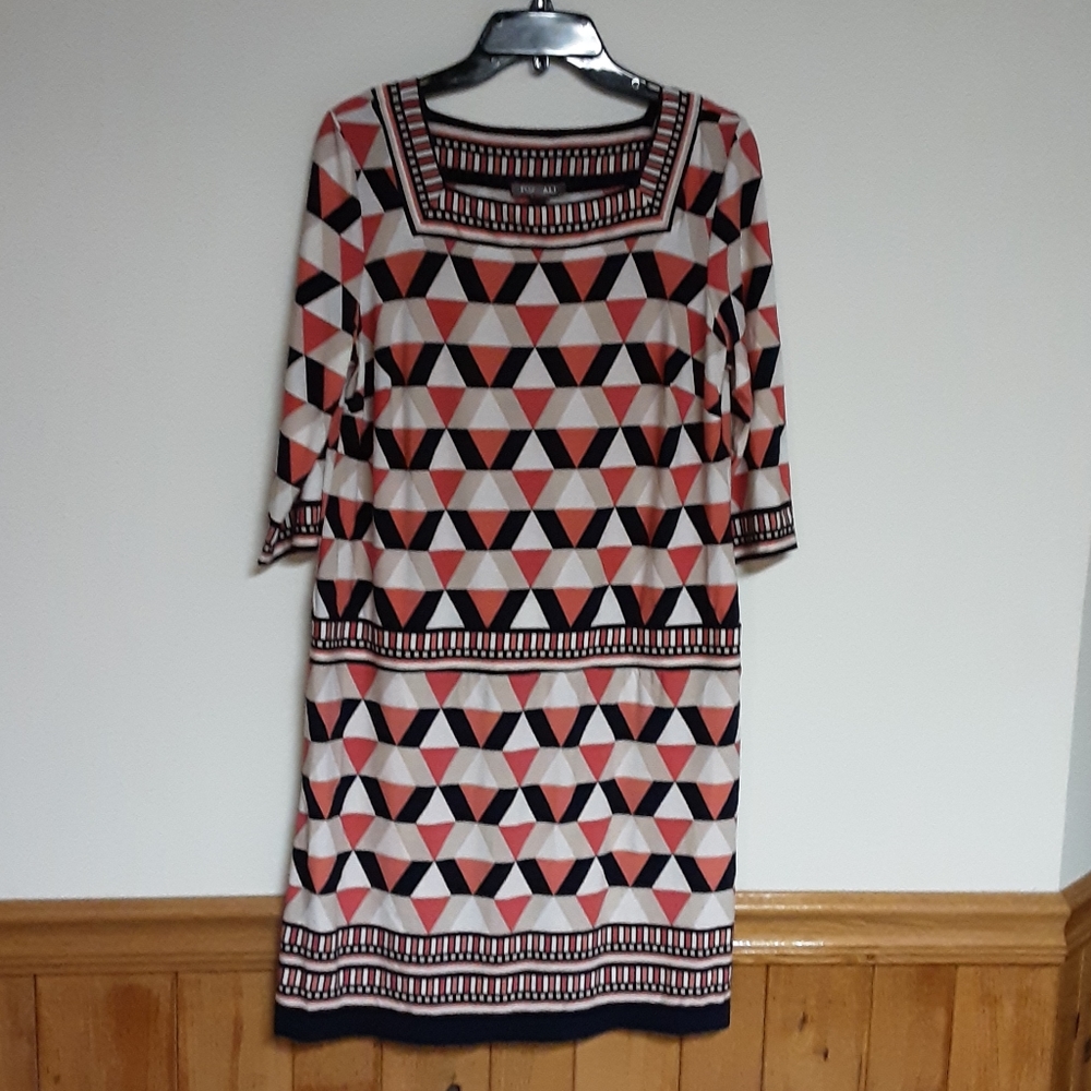 NWOT Aztec print dress